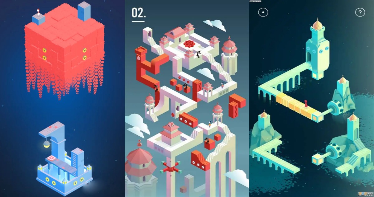 纪念碑谷2：完整版唯美解谜神作震撼上线！支持中文，探索光影幻境，体验母女温情旅程-知归